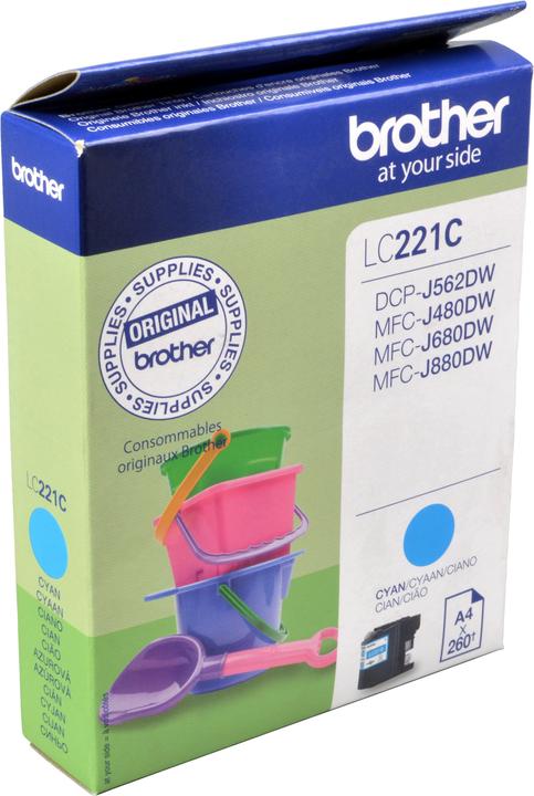 Actual product image Brother Lc-221c (C)