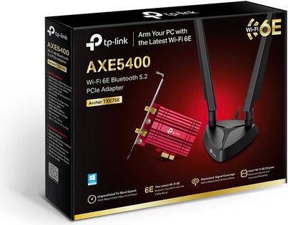 Produktbild TP-Link Archer TXE75E, Eingebaut, Kabellos, PCI Express, WLAN / Bluetooth, Wi-Fi 6E (802.11ax), 5... (Mini PCI Express)