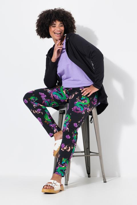 Image du produit Angel of Style Jogginghose, Drachen-Muster, Elastikbund (48)