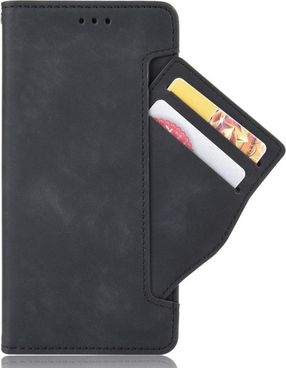 Immagine prodotto Cover-Discount OPPO Find X3 Lite - Custodia con molti slot per carte di credito nero (Oppo Find X3 Lite)