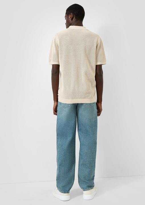 Produktbild s.Oliver Strick-Poloshirt (M)