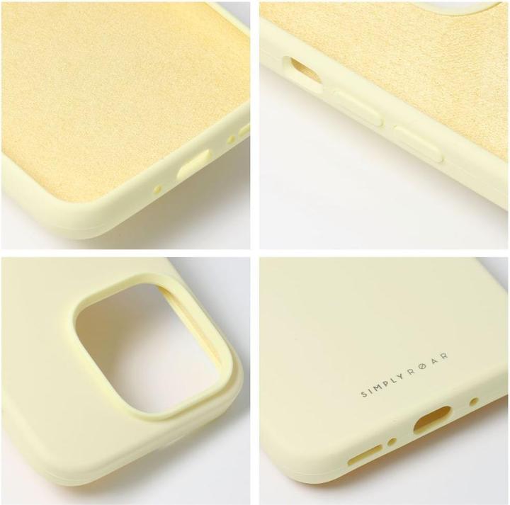 Produktbild Roar Back panel cover case CLOUD SKIN for IPHONE 15 Pro Light Yellow (Apple iPhone 15 Pro)