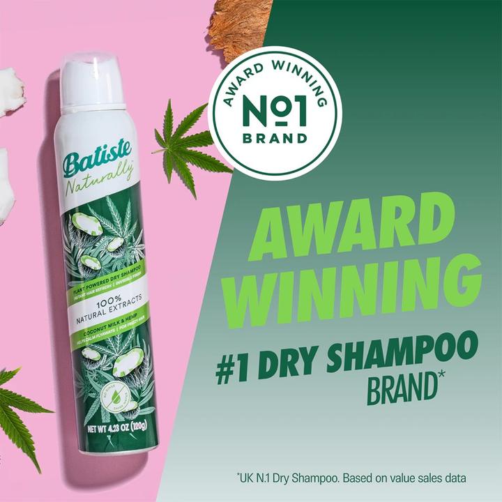 Immagine prodotto Batiste Naturally (Shampoo secco, 200 ml)