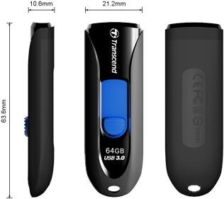 Produktbild Transcend JetFlash 790 (64 GB, USB-A, USB 3.0)
