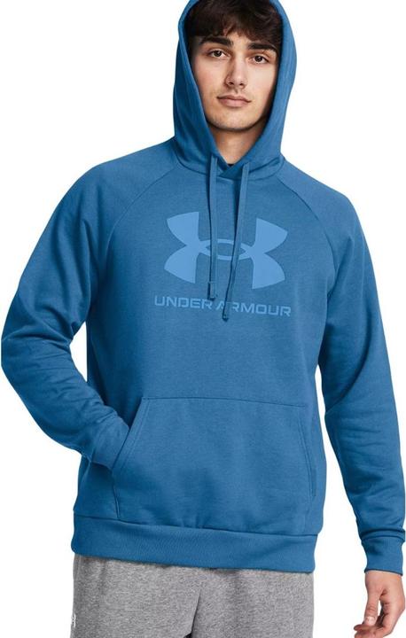 Actual product image Under Armour Rival Fleece Logo HD Men's Sweatshirt blue 1379758 406 M (M)