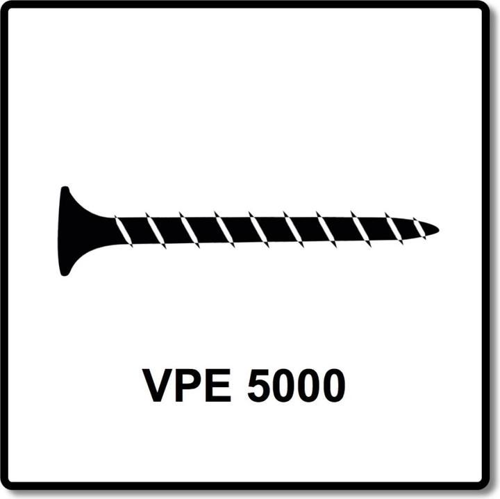 Actual product image Technofast HBGF3935TE Collated Screws Drywall-Wood 3.9 X 35 - 5000 pcs. (5000 Screws per piece)