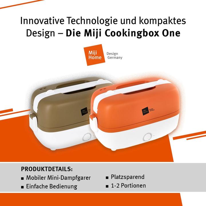 Actual product image Miji mobile steamer 'Cookingbox One