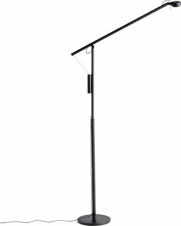 HAY Fifty-Fifty Stehleuchte Soft black (360 lm)