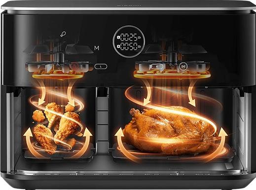Actual product image Xiaomi Dual Zone Air Fryer 10L EU Edition