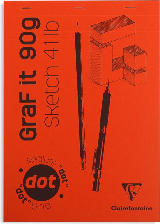 Image du produit Clairefontaine Graf It (210 x 297 mm, Quadrillé)
