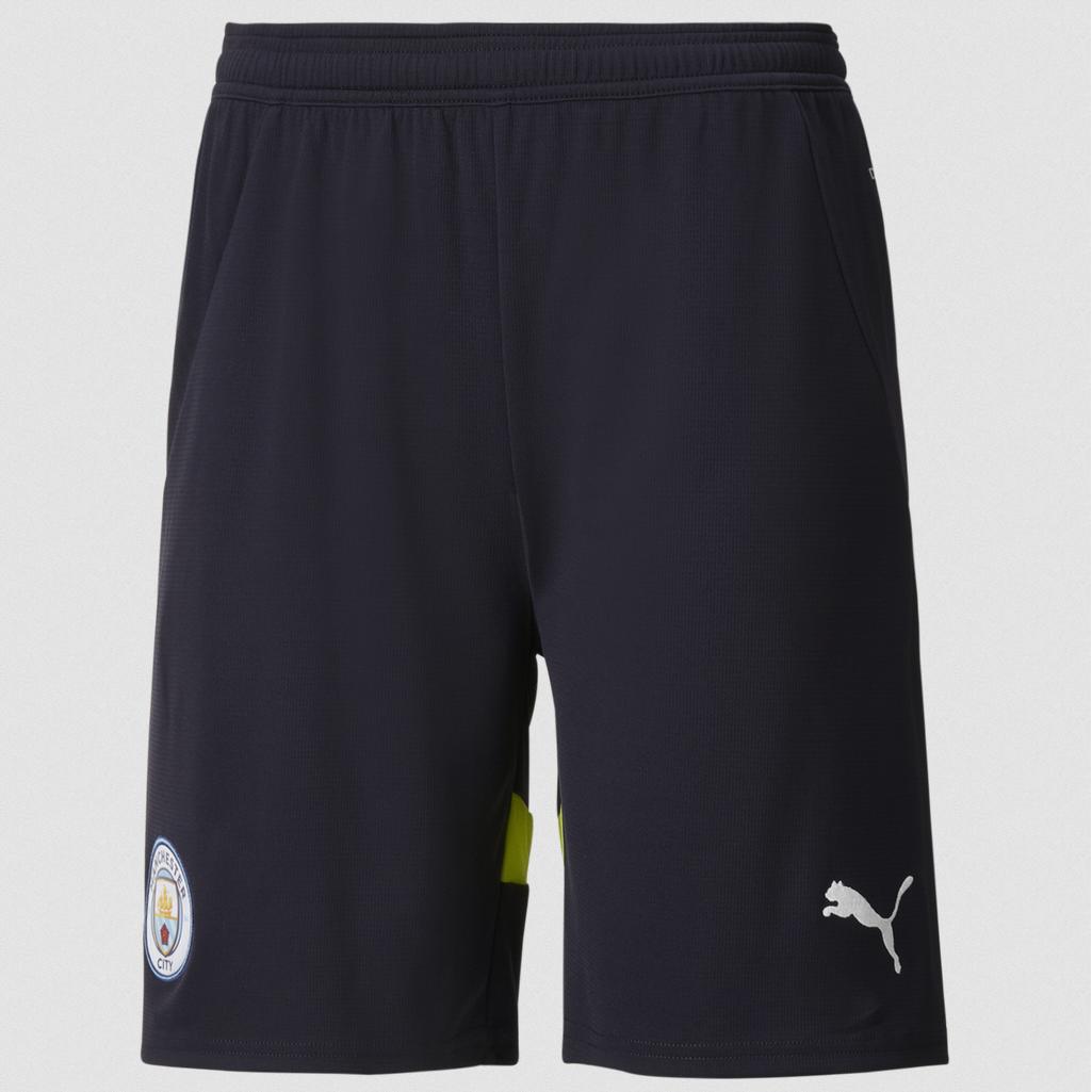Puma, Jungen, Sporthose, MCFC Shorts Replica Jr (140), Blau, 140
