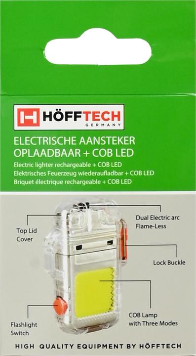 Image du produit ProPlus Électrique briquet rechargeable + LED COB