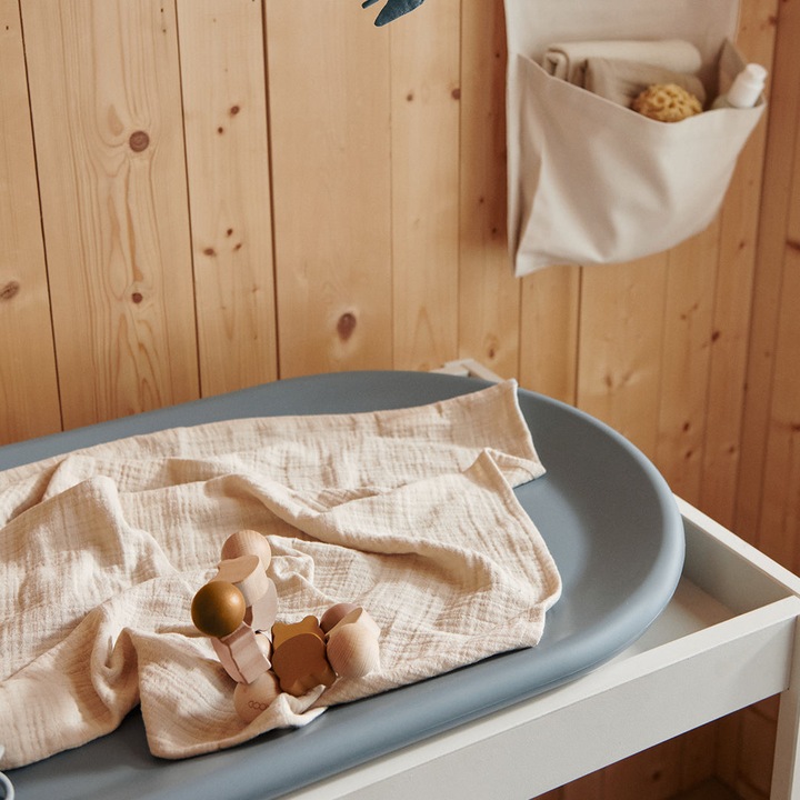 Image du produit Liewood Matelas à langer Cille Blue Fog