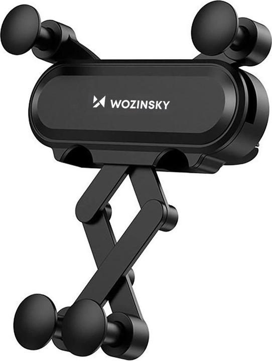 Actual product image Wozinsky car phone holder gravity for ventilation grille black (WCH-05)
