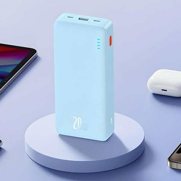 Produktbild Baseus Airpow 20000mAh 20W powerbank (blue) (20000 mAh, 20 W, 74 Wh)