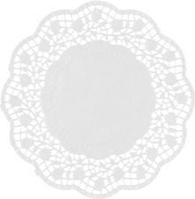 Produktbild Papstar Teller- und Tassendeckchen rundweiss (250 x, Glasuntersetzer)