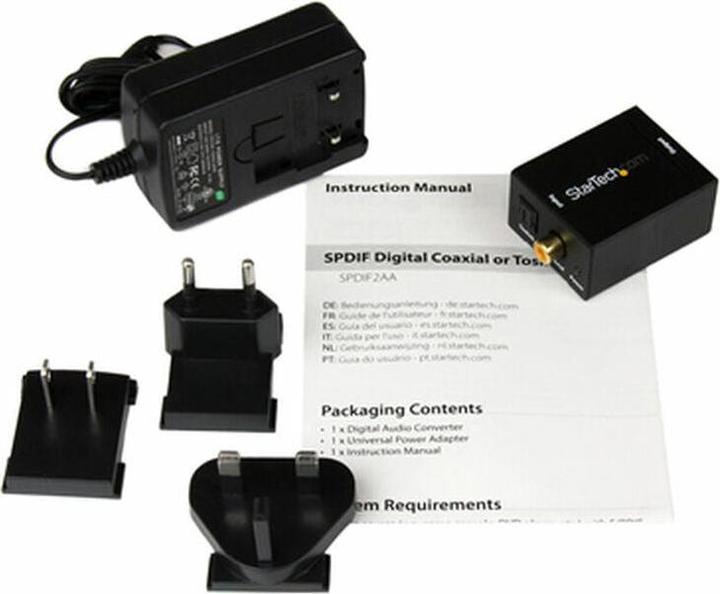 Immagine prodotto StarTech Digi Coax/Toslink A Rca Audio (Digitale -> Analogico)