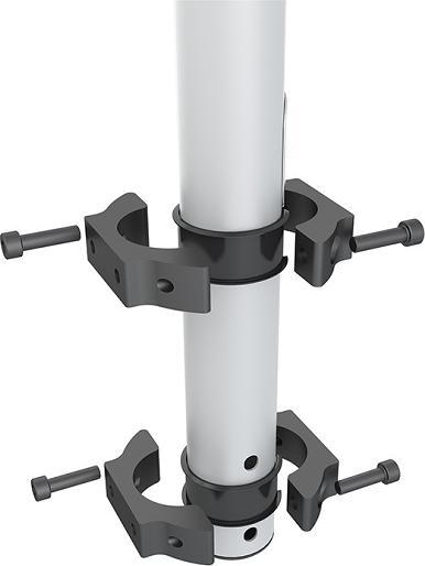 Actual product image Multibrackets Ceiling bracket, 40" - 100", white, max 120 kg