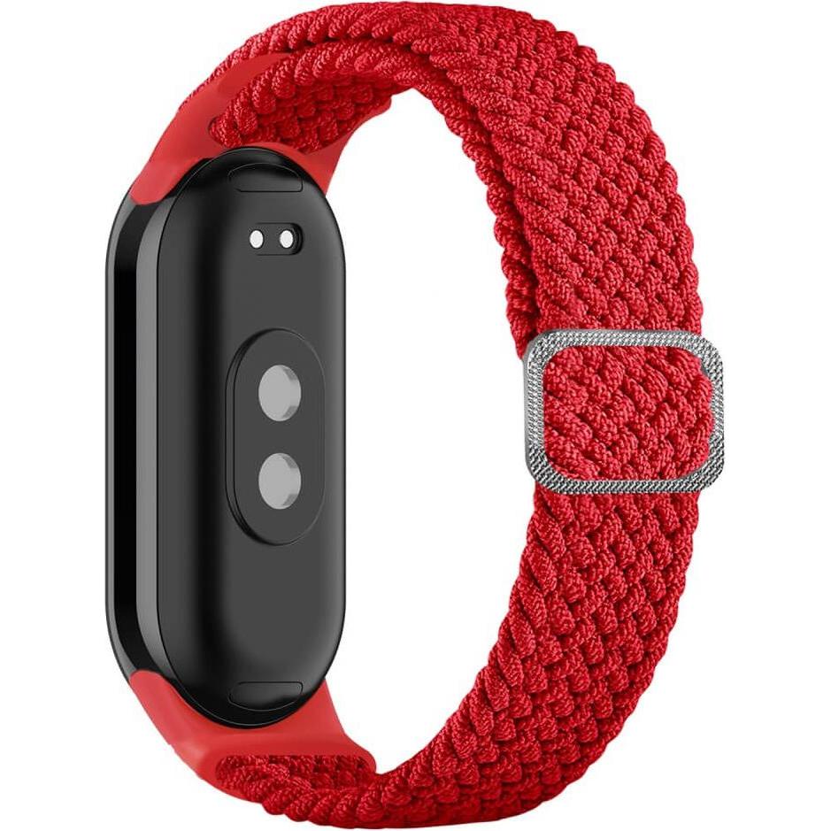 Cover-Discount Flexibles Nylon Stoff Ersatzarmband (Nylon), Uhrenarmband, Rot