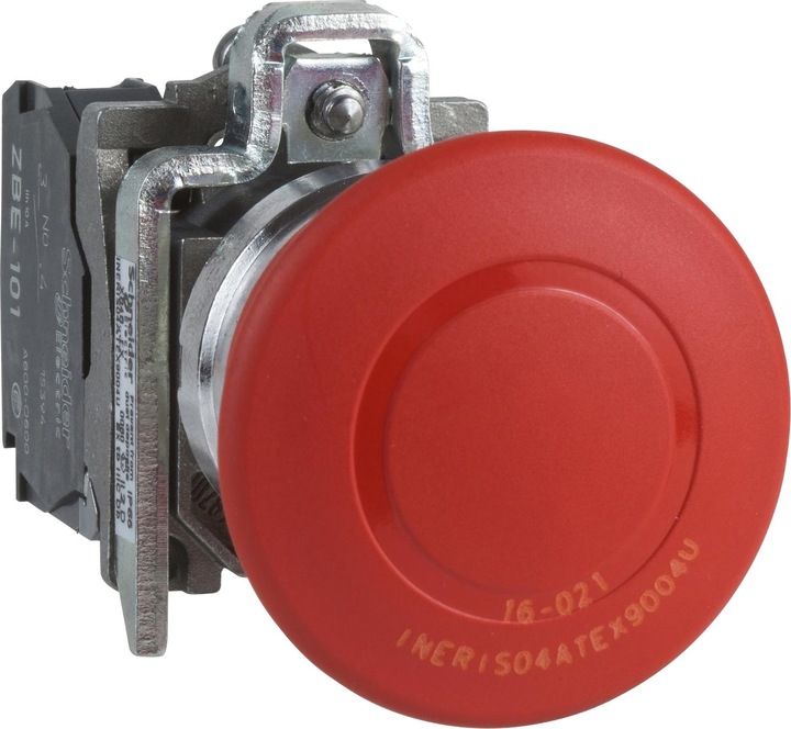 Immagine prodotto Schneider Electric Pulsante di emergenza a fungo XB4BT845EX