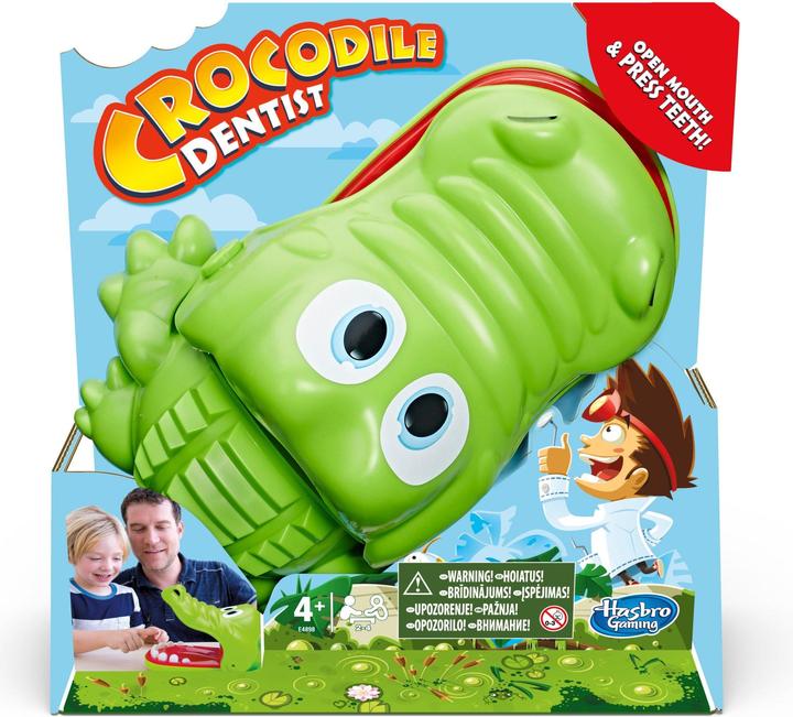 Image du produit Hasbro Jeu du dentiste crocodile