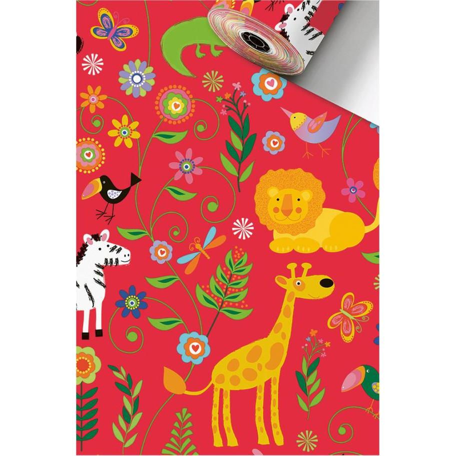 Stewo, Geschenkverpackung, Geschenkpapier 913012 70cmx250m rot (Geschenkpapier, 1 x)