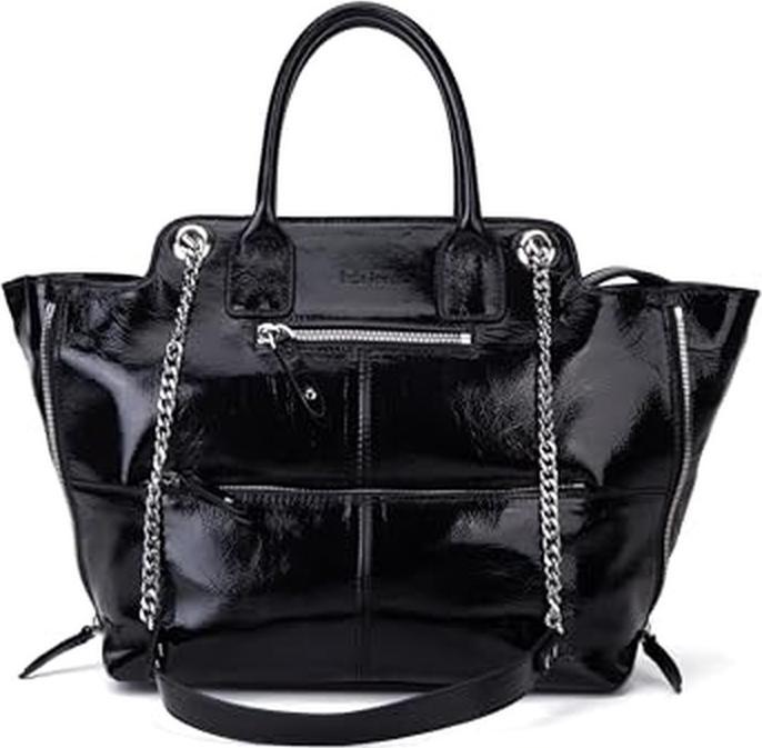 Actual product image Kate Moss Leather Shoulder Bag with Practical Strap