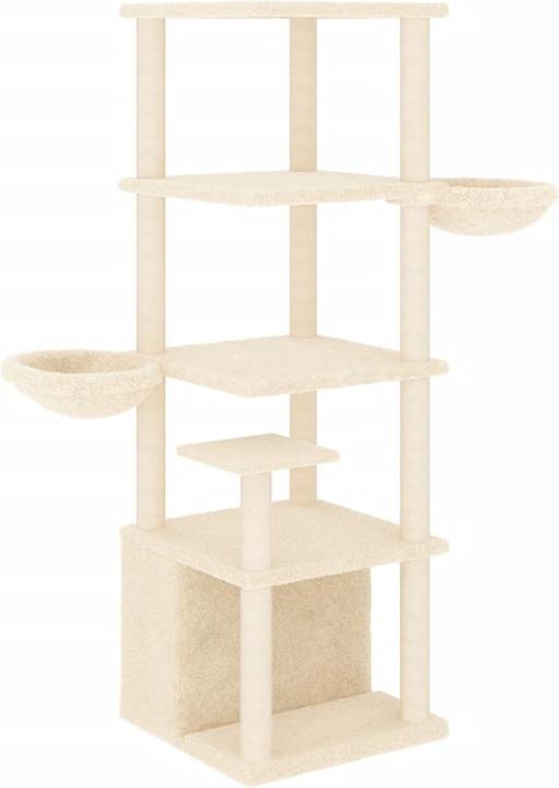 Produktbild vidaXL Kratzbaum (147 cm, Creme)