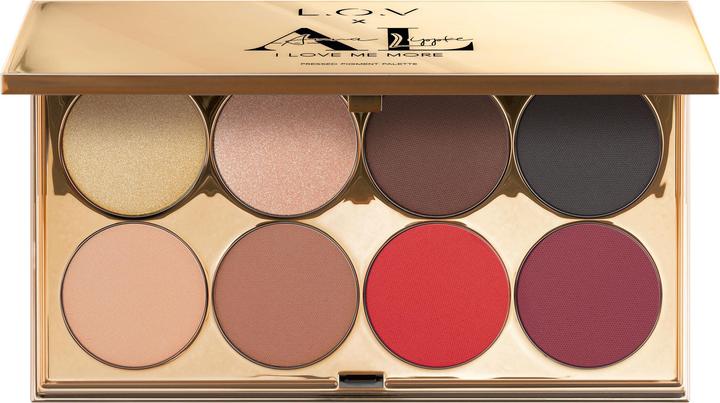 Actual product image L.O.V Eyeshadow palette Anna Lippke I love me more multicolored (Multicoloured)