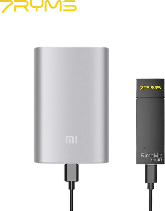 Produktbild 7Ryms Streaming and Video Mini Wireless Microphone (For Lightning Interface) Rimomic Lite LN - White