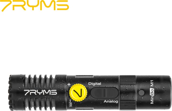 Produktbild 7Ryms Mini Cardioid Digital&Analog Dual-mode Shotgun Mic