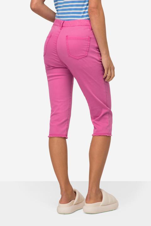 Produktbild Laurasøn Caprihose, Jeggings, Fransensaum, Elastikbund (46)