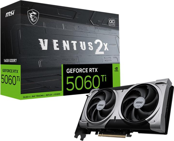 MSI GeForce RTX 5060 Ti VENTUS 2X OC PLUS (16 GB)