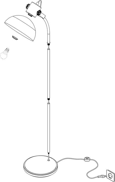 Actual product image EGLO Lubenham 1 (E27)