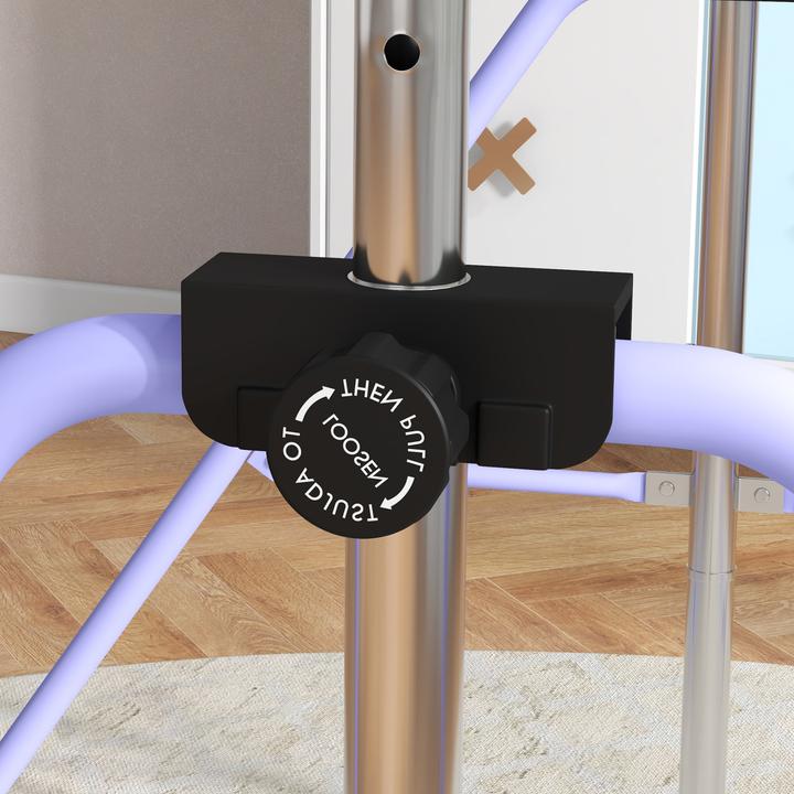 Produktbild Homcom Kinderturnstange Stahl Violett