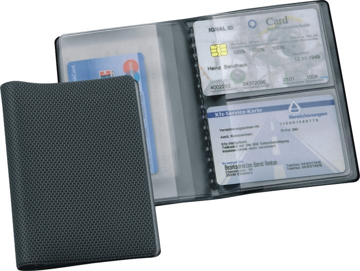 Actual product image Veloflex ID card cover black PVC with 1 pocket suitable for (1 x)