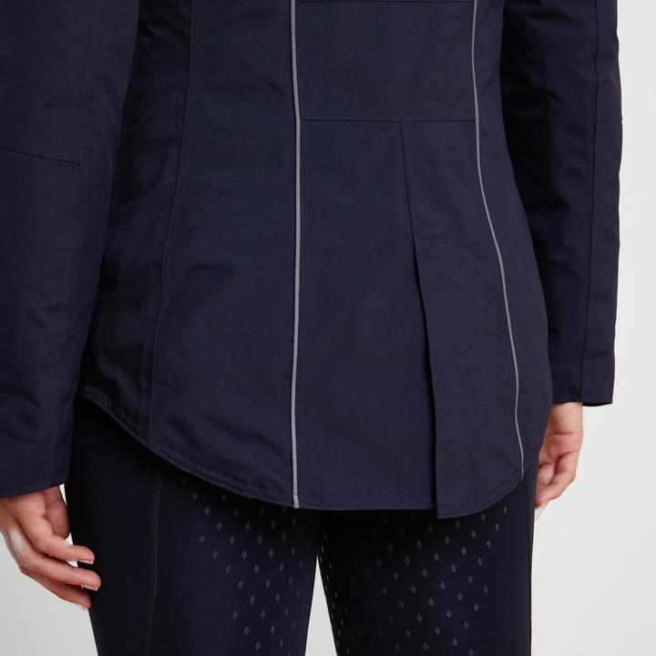 Produktbild Fouganza Winter-Reitjacke 580 wasserdicht Damen blau (XL)