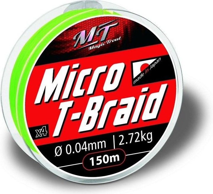 Actual product image Magic Trout Micro T-Braid (5.45 kg, 0.08 mm)