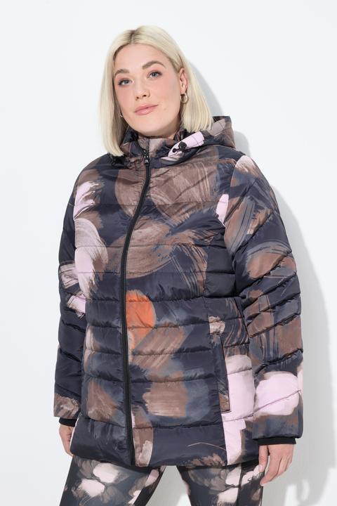 Image du produit Ulla Popken Doudoune matelassée HYPRAR à capuche, matière recyclée et déperlante (62)