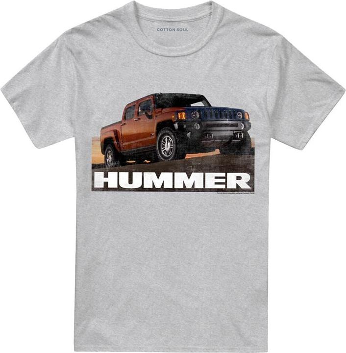 Produktbild Hummer H3 Ad TShirt meliert (L)