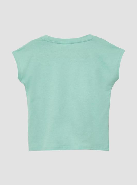 Produktbild S.Oliver T-Shirt T-Shirt mit Applikation und Knotendetail (116, 122)