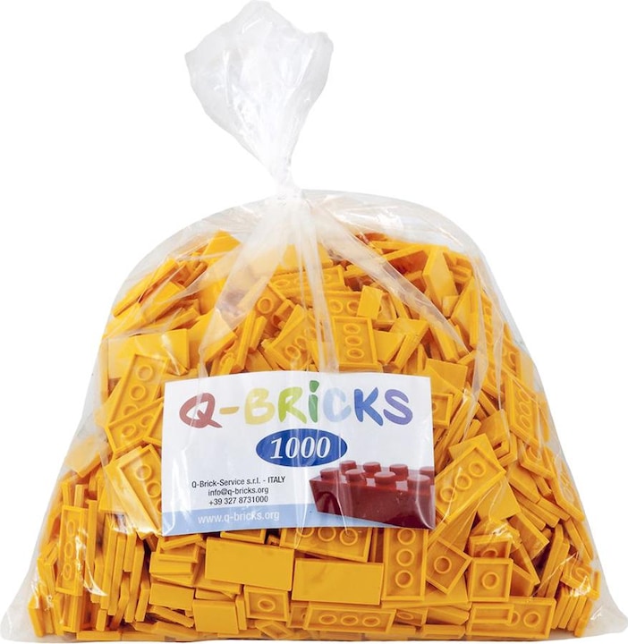 Q-Bricks Bausteine Fliesen Melone