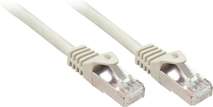 Produktbild Lindy F/UTP Patch Cable Colour: grey Low Cost Version (F/UTP, CAT5e, 10 m)