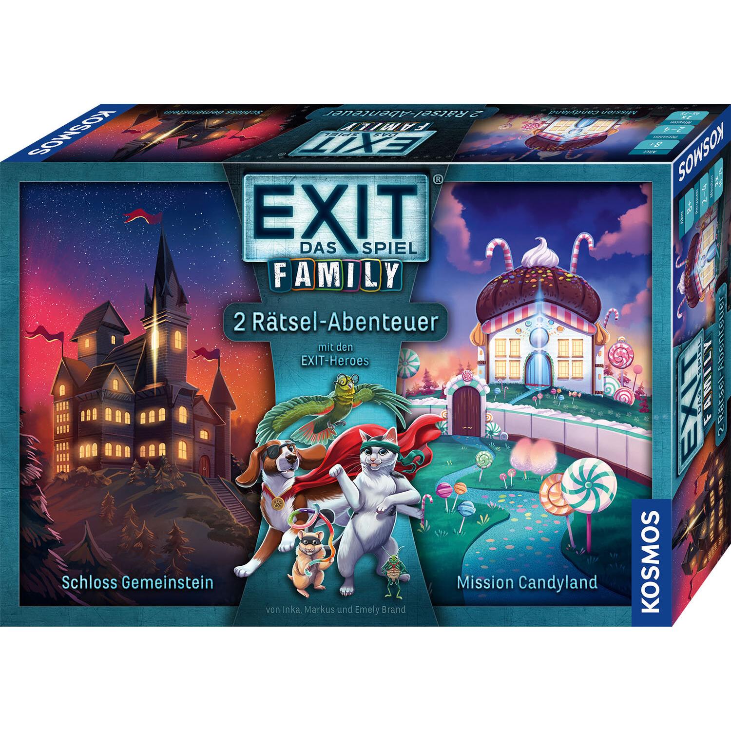 Kosmos EXIT - Family: Schloss Gemeinstein/Mission Candyland (Deutsch)