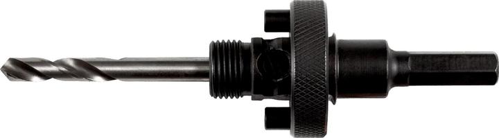 Actual product image Bahco Quick-release shank for carbide-tipped hole saws 32 mm x 210 mm x 11.1 mm - Cardboard packaging (30 mm)
