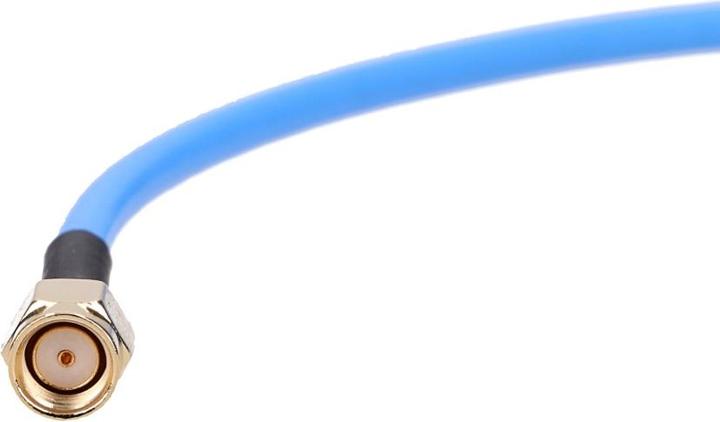 Produktbild MikroTik Flex-guide 0.5m RPSMA Blau Koaxialkabel up to 6 GHz 0.65dB 50 cm Blue (6.50 dB, Antennenkabel)