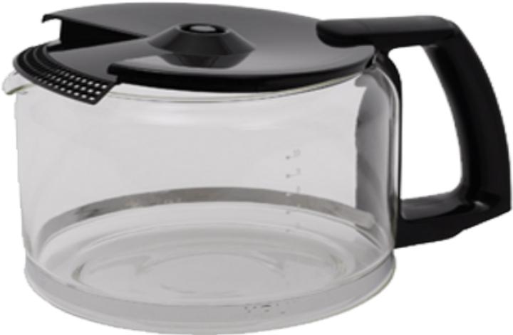 Actual product image Krups Glass jug with lid black