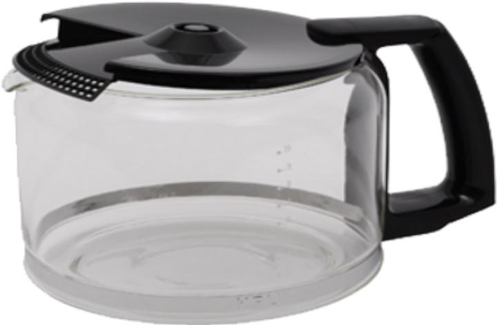 Actual product image Krups Glass jug with lid black