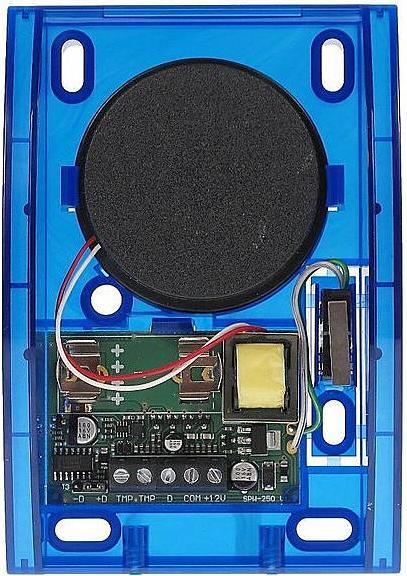 Immagine prodotto Satel Sirena interna con alimentazione di emergenza, base blu PIEZO SPW-250 BL