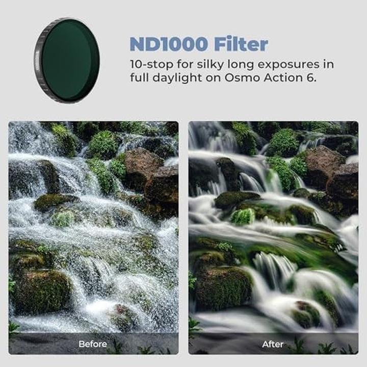Produktbild Freewell Osmo Action 6 ND1000 Filter